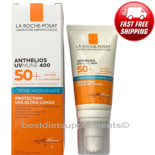 La Roche Posay ANTHELIOS UVMUNE 400 Moisturizing Cream SPF50+ PERFUMED 50ml NIB - Picture 1 of 3