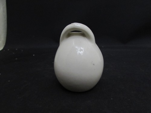 Vintage Queens China Crested Ware Model Of Salt Pot, Crest For Shanklin - Picture 7 of 8