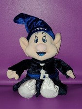 DISNEY DOPEY SNOW WHITE AND THE SEVEN DWARFS HANUKKAH BLUE WHITE BEANIE PLUSH
