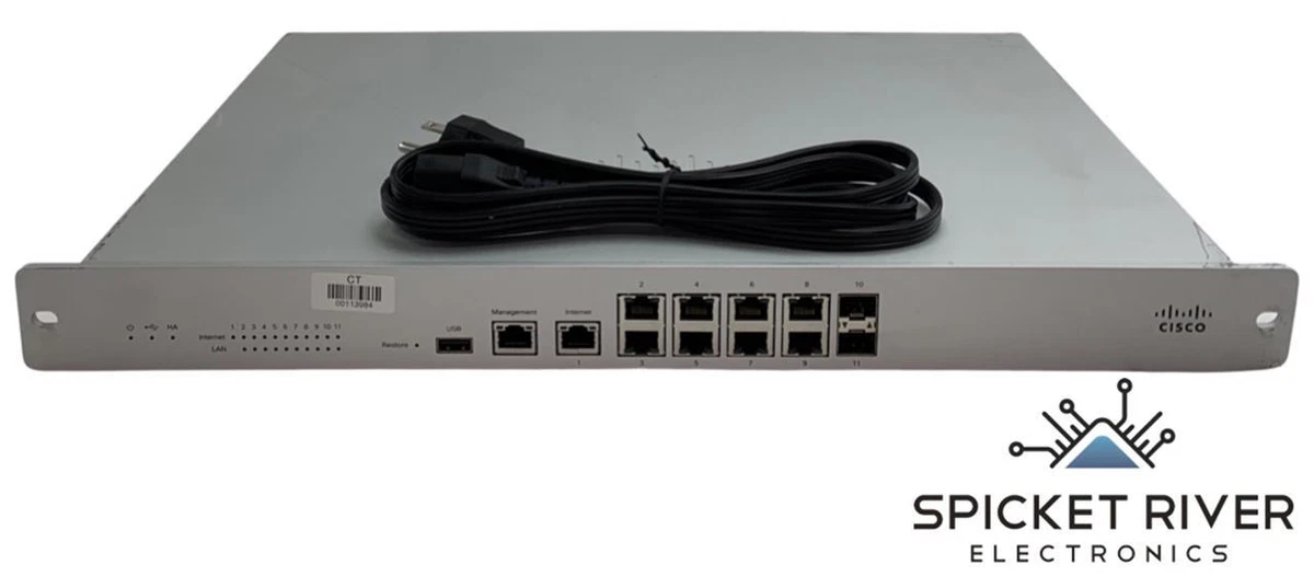 MX100HW Cisco Meraki MX100 X SFP Ports X SFP LAN Ports X, 47 OFF