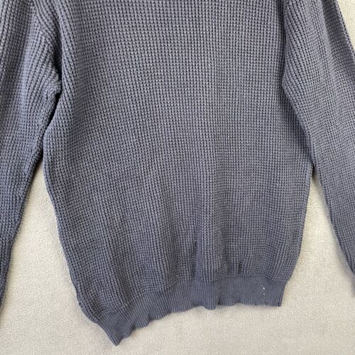 Rip Curl Pullover Mens Size M Blue Knitted Sweater Crew Neck Long Sleeve Jumper - Picture 12 of 12