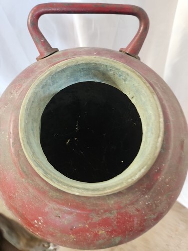 Vintage Foamite Fire Extinguisher Extra Large Size 29 1/2in. Tall EMPTY - Picture 7 of 9