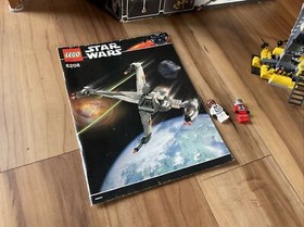LEGO Star Wars  B-wing 6208  With Box Minifigs & Instructions