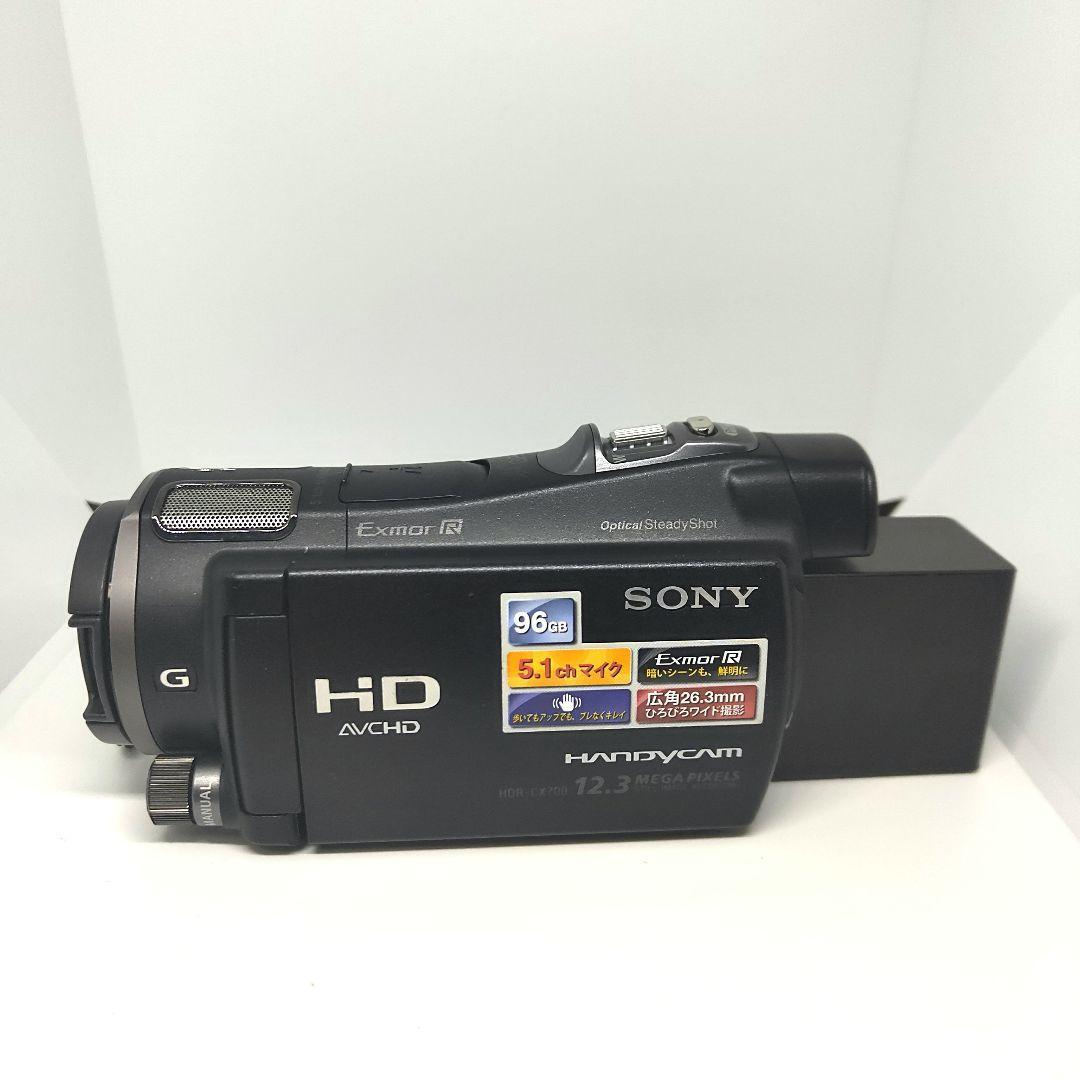 SONY HDR-CX700V Handycam Camera Recorder Color Black Comes with