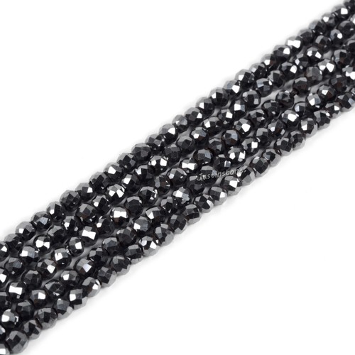 2mm to 3mm Faceted Gemstone round loose beads strand 15.5-16" DIY Jewelry Making - Picture 116 of 143