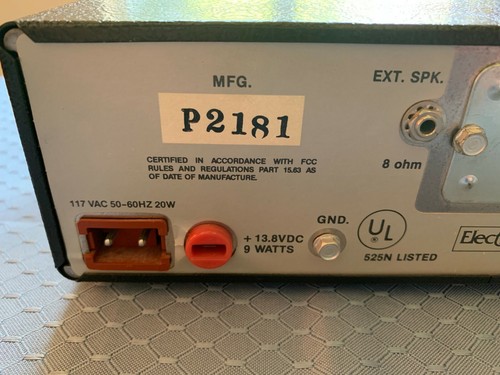 Bearcat 210XL Programable VHF/UHF Police Scanner PARTS ~ - Zdjęcie 9 z 9