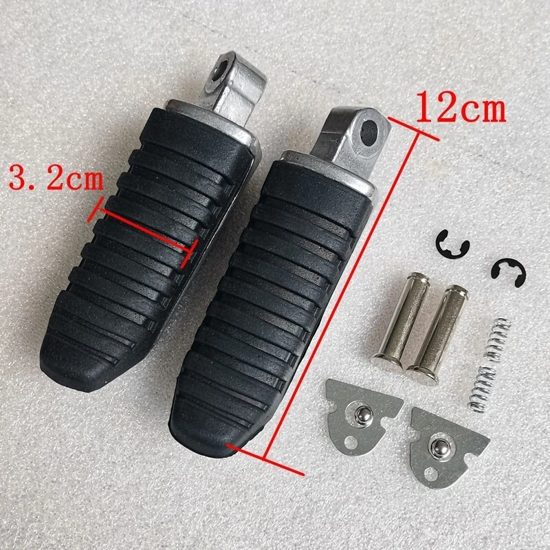 Reposapiés trasero para pasajero Suzuki Hayabusa GSX1300R 2008-22 SV650 2017 Foto 2 de 3