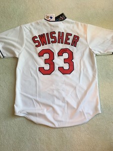 nick swisher indians jersey