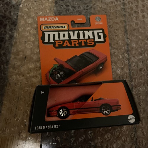 Hot Wheels RLC RX7 1993 Mazda RX-7 R1 Twin Turbo R FD Premium 1988 Mazda FC Red - Picture 6 of 6