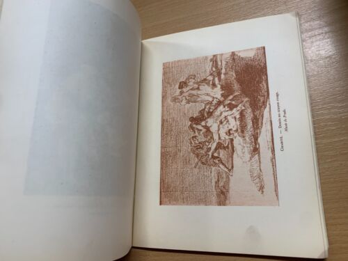 *RARE* 1935 "EXPOSITION GOYA" EXPOSITION ART LIVRE PAPIER FRANÇAIS BROCHÉ (P3) - Imagen 10 de 13