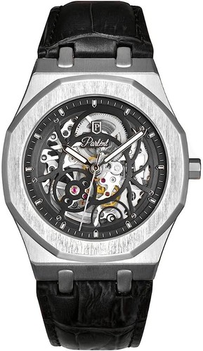 Parlent Automatic Watch: Kronos Silver NEW IN BOX - AUTOMATIC MECHANICAL NEW