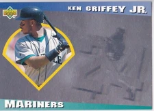KEN GRIFFEY JR. 1993 Upper Deck Hologram Baseball Card SEATTLE MARINERS HOFer!