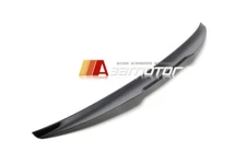 Painted #LX7 Gray PSM Type Rear Trunk Spoiler fits 2017-2024 AUDI A4 S4 B9 Sedan