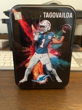 Tua Tagovailoa PRIZM COLOR BLAST COLLECTORS TIN (Empty) Miami Dolphins