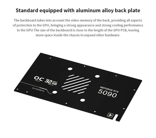 Barrow GPU Block For Colorful iGame RTX 5090 D Advanced/Neptune/Vulcan W OC 32GB - Afbeelding 13 van 23