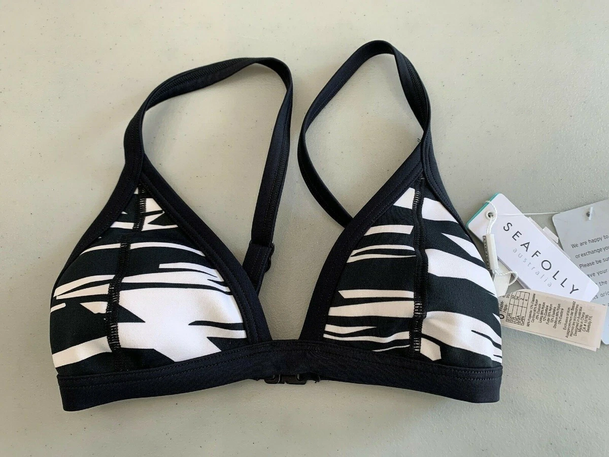 SEAFOLLY Australia 'Fastlane' Printed Scuba Triangle
