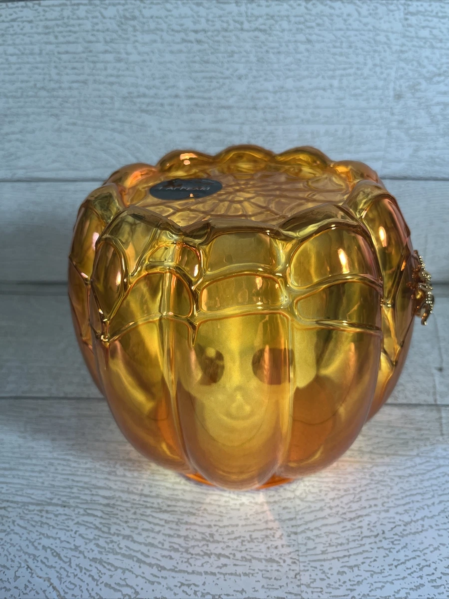 Pumpkin Skull 3 Wick Holder!! Home decor
