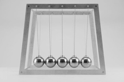 High End Extra Large Museum Quality Giant Newton's Cradle