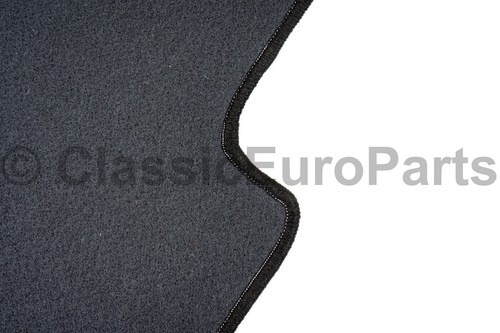 Black LHD floor mat set for Mercedes W108 W109 4 door sedan S class - Picture 14 of 14