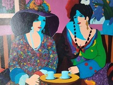 Itzchak Tarkay Art Paintings for sale | eBay