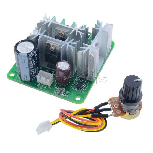 1/2/5/10PCS 6-90V 15A DC Motor Speed Controller Pulse PWM Speed Regulator Switch - Picture 12 of 16