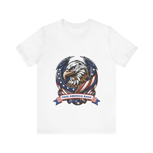 Vintage Trump Vance Eagle Patriotic T-Shirt for Freedom Lovers and Supporters - Picture 3 of 31