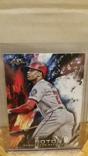 2018 Topps Fire Baseball Juan Soto Rookie Washington Nationals 