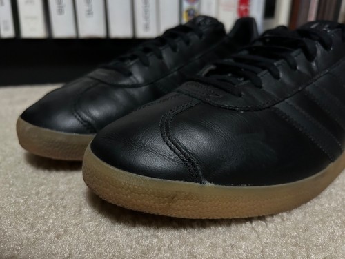 Adidas Originales Gazelle Zapatos Para Hombre Tenis Talla 11.5 Negro BD7480, goma nobuck - Imagen 8 de 21