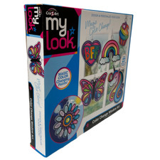 Sun Catchers Kit My Look By CraZart 27 Window Art Designs New In Box Fun