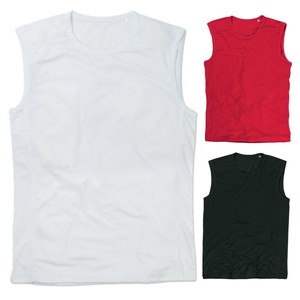 T Shirt Smanicata Uomo Maglietta Senza Maniche Palestra Running