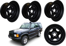 4X RUOTE ACCIAIO 4X4 16X8 5X120 ET20 FUORISTRADA SET SCOPERTA 2