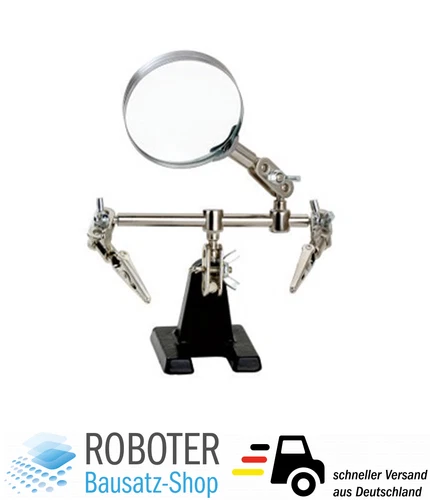 ZD-10D Dritte Hand Löthilfe mit Lupe Lötset Zubehör