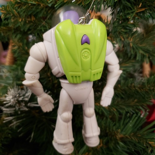 Disney Pixar Toy Story Buzz Lightyear Figure Custom Xmas Tree Ornament Vintage - Picture 6 of 8
