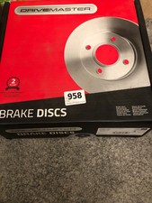 Drivemaster DMD107 Front Brake Discs x2 280mm Diameter Vented 26mm Thickness