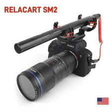 Relacart SM2 Condenser Super-Cardioid Shotgun Microphone for Canon Nikon Sony