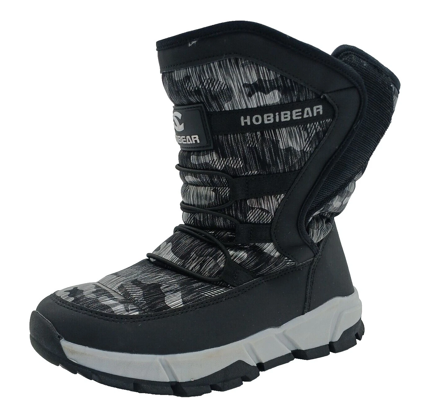 Zapatos bota negro plata para Niños