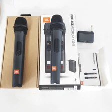 JBL JBLWIRELESSMICAM 2 Wireless Dynamic Microphones with Receiver Free Shipp NEW