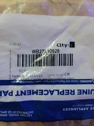Brand new genuine GE LINE FUSE WB27X10928