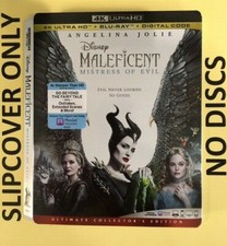 Maleficent: Mistress of Evil 2020 - 4K Blu-ray Slipcover ONLY - NO DISCS