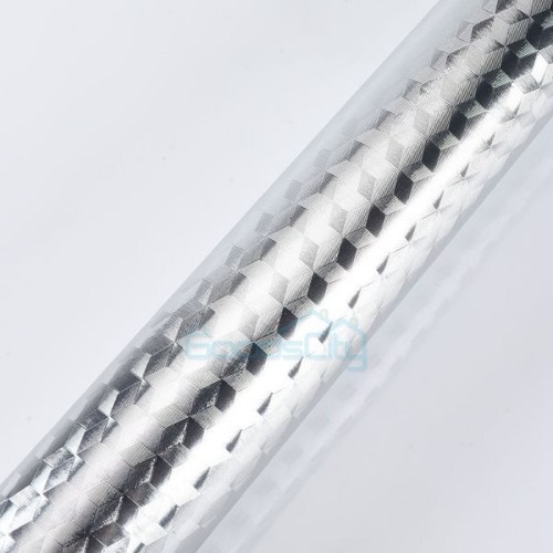 Kitchen PVC Self-Adhesive Wallpaper, Oil-Proof Foil Wall Sticker, Stove Countert - Picture 15 of 18