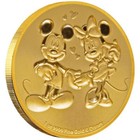 Mickey & Minnie™ 1 oz Disney™ Goldmünze .9999 Niue 2020 Auflage 100