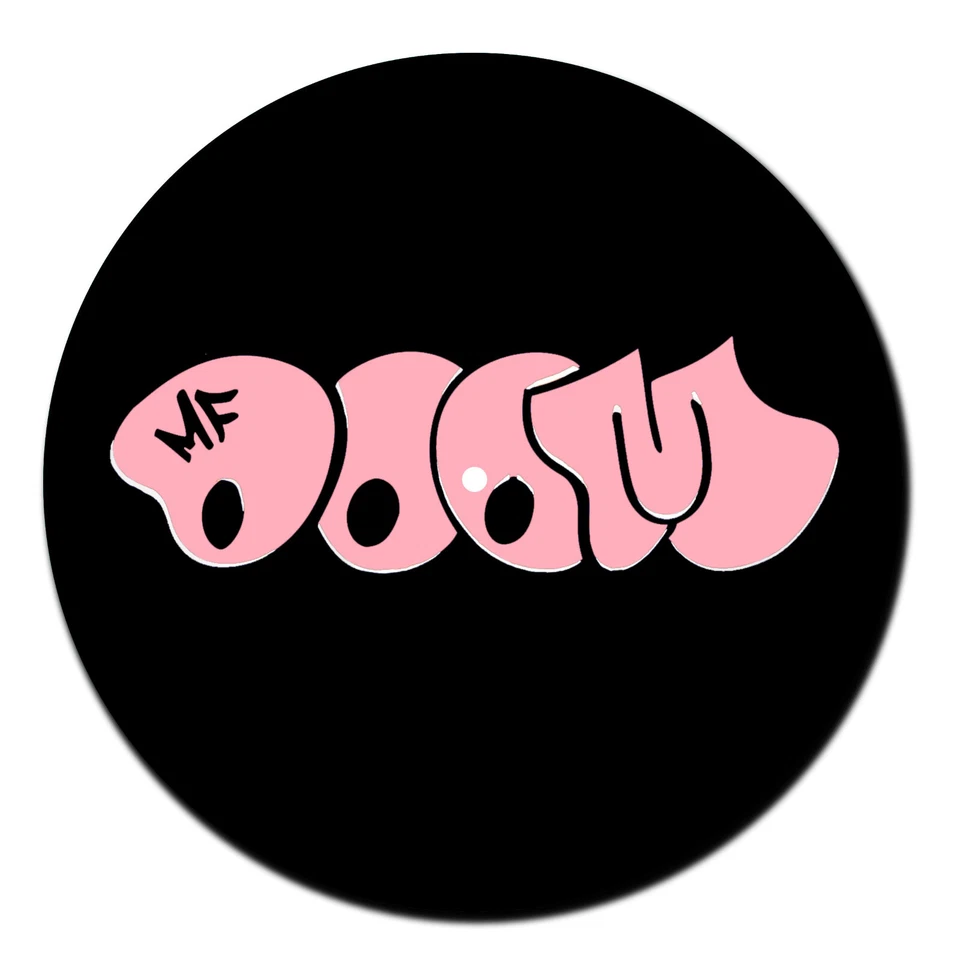 MF Doom Turntable Slipmat - Fancy Clown Metal Fingers Doomsday Madlib Madvillain