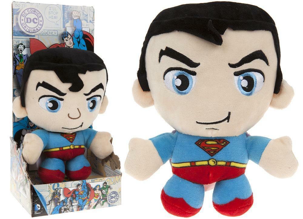 Superman DC Comics Plush toy in gift box plush 20 cm blue action soft licensed