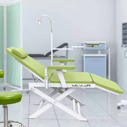 Sillon Silla Dental Portatil Plegable Movil con Luz LED Recargable USA - 第 16/19 張圖片