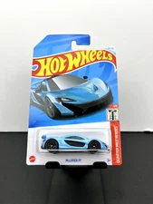 Hot Wheels 2024 Mainline J Case Quarter Mile Heroes McLaren P1 Blue #165