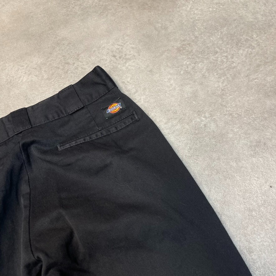 Dickies 874 Trousers Mens 50" Original Fit Carpenter Workwear Canvas Pants Black image 7