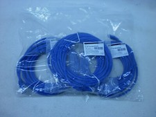 Lot of 3 C2G 25FT Cat6 Blue ethernet cable