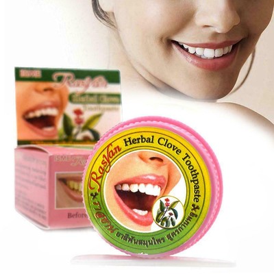 Herbal Clove Toothpaste Antibacterial Whitening Bad 5-25g Breath Neu