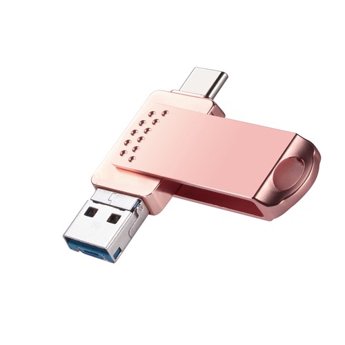 USB3.0 iFlash Drive Metal Memory Stick Device OTG Disk Storage For Samsung - Afbeelding 13 van 15