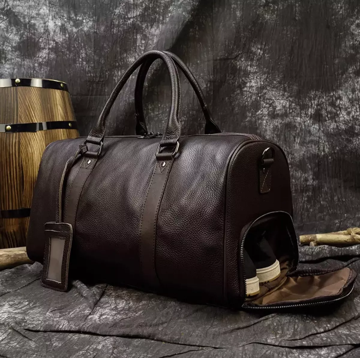 Leather Duffle Bags & Travel Bags for Men